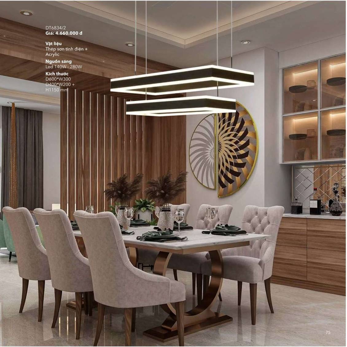 Đèn trang trí ZEMBA Lighting Catalogue và Bảng giá mới nhất /Page 